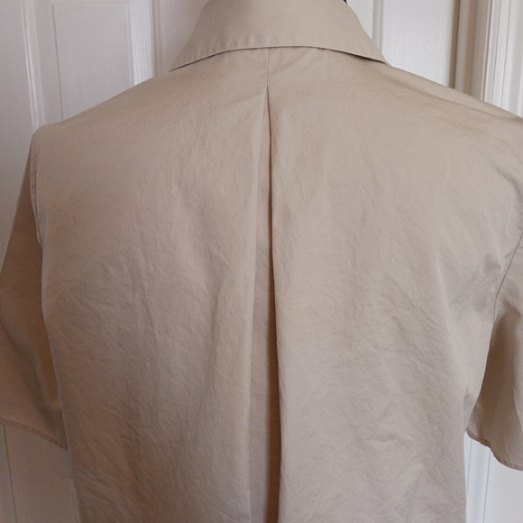 COS 100% Cotton Snap Button Cront Blouse - Picture 7 of 11